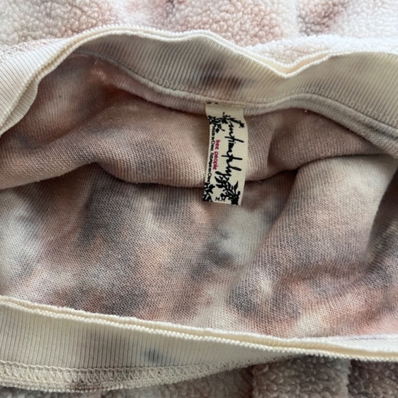 Intimately Free People Tie Dye Inside Out Sweatshirt Size M - Picture 8 of 15